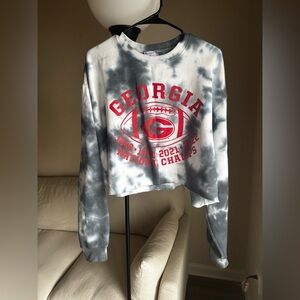 Champion Georgia Cropped Crewneck